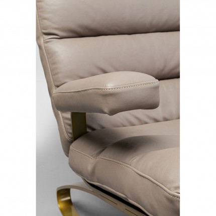 Armchair with stool Novel Kare Design