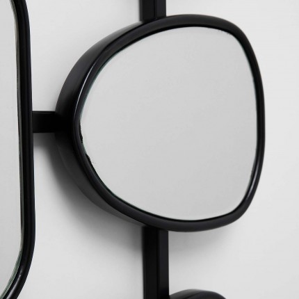 Miroir Nastro noir 114x80cm Kare Design