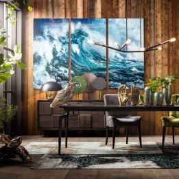 Tableaux en verre vagues - Wave - Kare Design