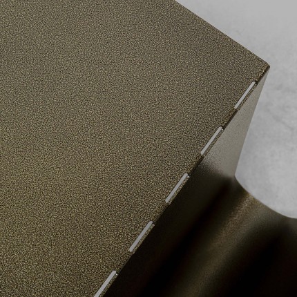 Table d'appoint Manifattura bronze Kare Design