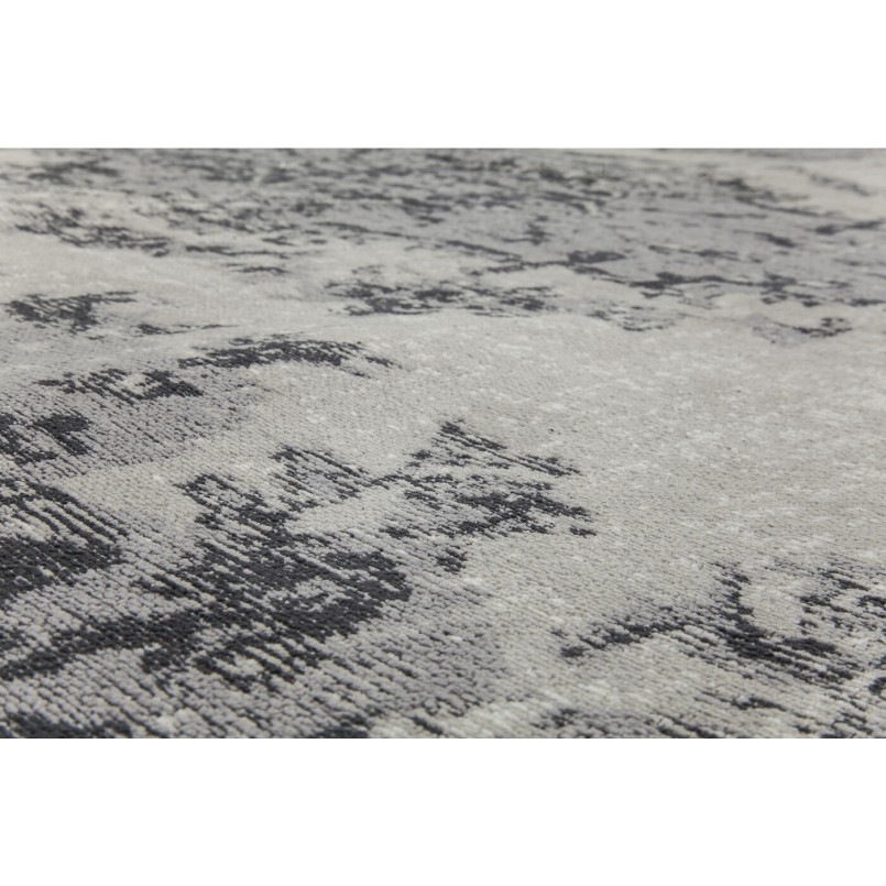 Tapis oriental en coton gris - Kelim - Kare Design