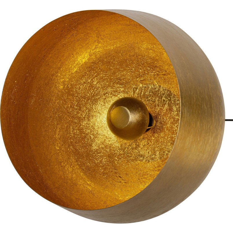 Lampe Apollon Smooth dorée 50cm Kare Design