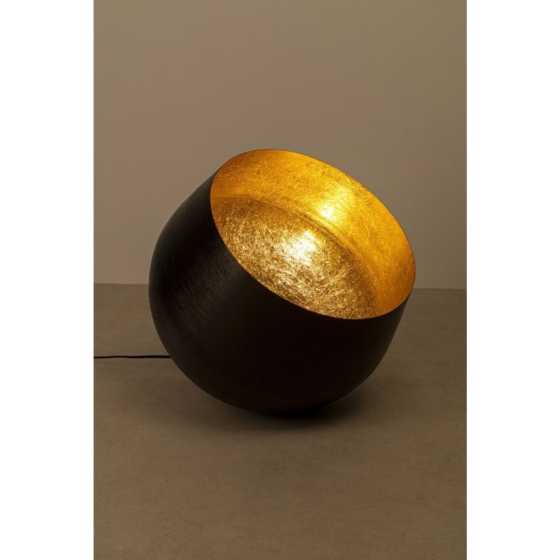 Black and gold steel lamp - Apollon Smooth - Kare Design