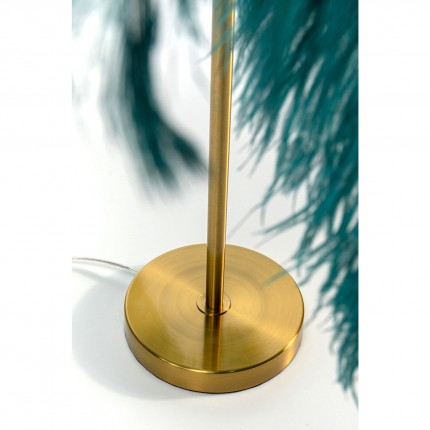 Lampe plumes vertes Kare Design