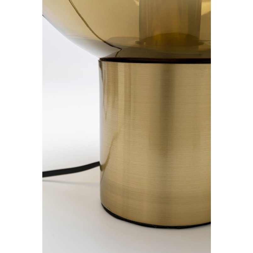 Lampe de table dorée en verre - Supernova - Kare Design