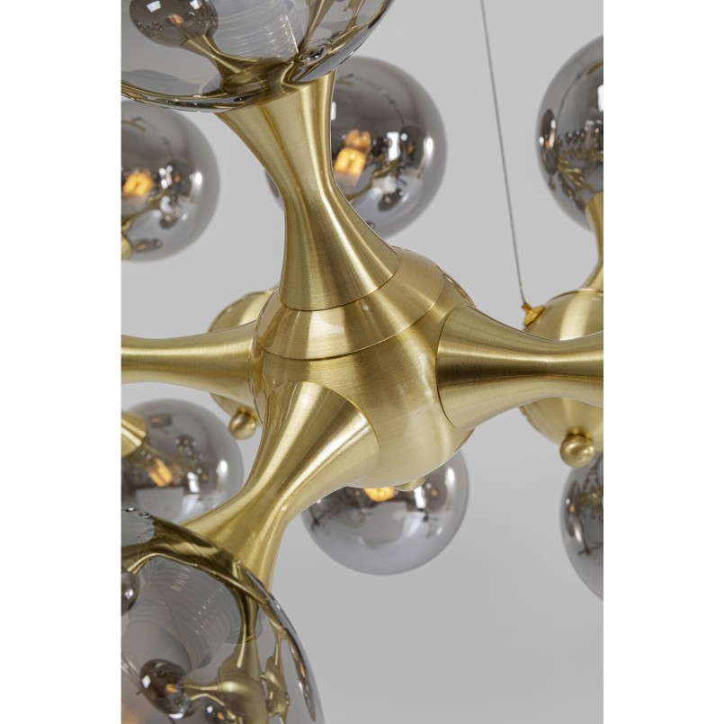 Suspension Atomic Balls laiton140cm Kare Design