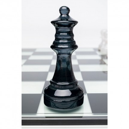 Jeu d'échecs transparent Kare Design