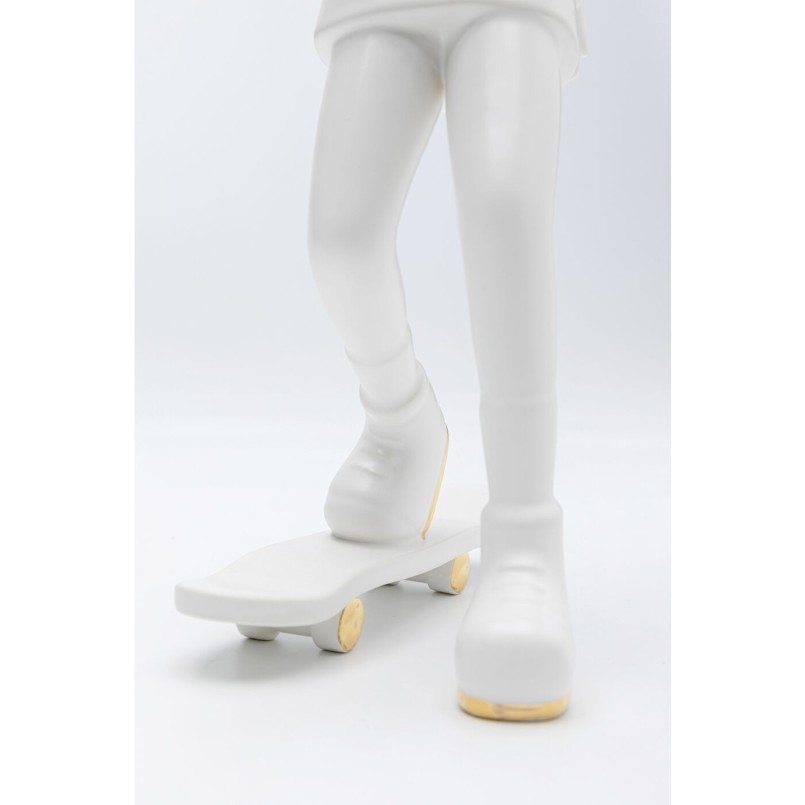 Déco astronaute skate blanc Kare Design