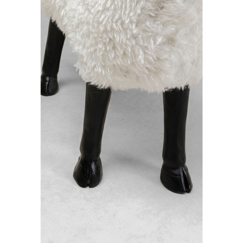 Déco mouton blanc 73cm Kare Design