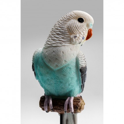 Déco perroquet bleu et blanc Kare Design