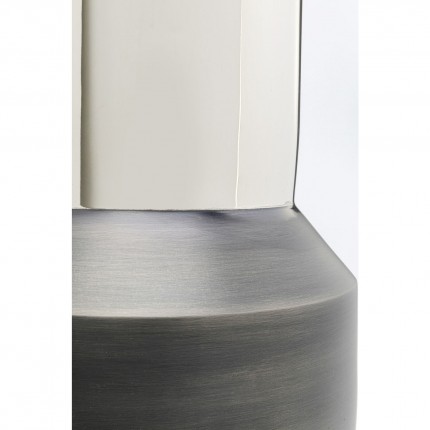 Vase Vesuv 51cm gris et argenté Kare Design