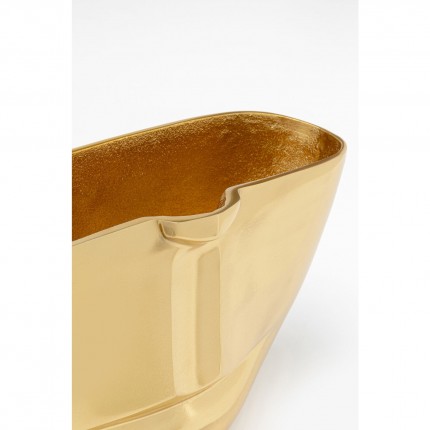 Vase nez et bouche doré 38cm Kare Design