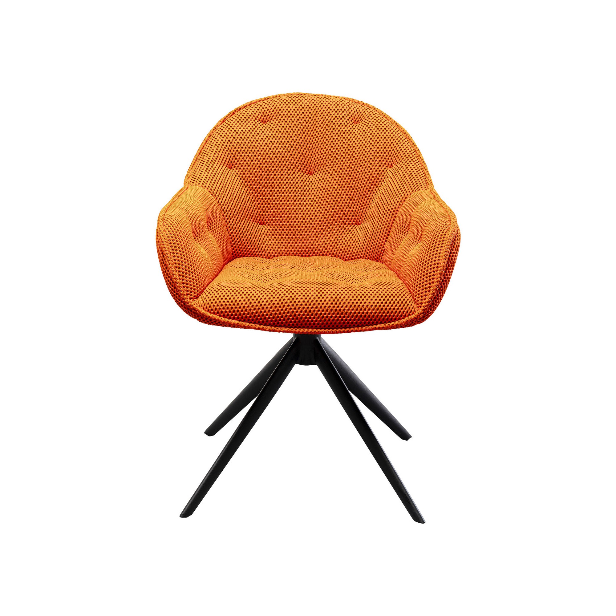 Chaise pivotante Carlito Mesh orange