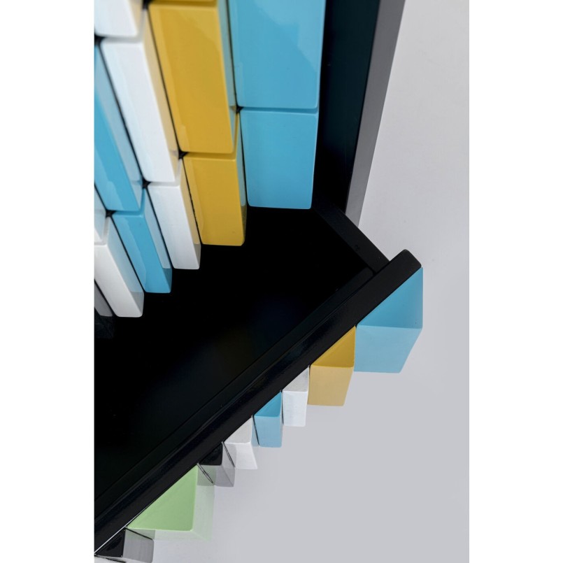 Multicolored design sideboard - Concertina - Kare Design