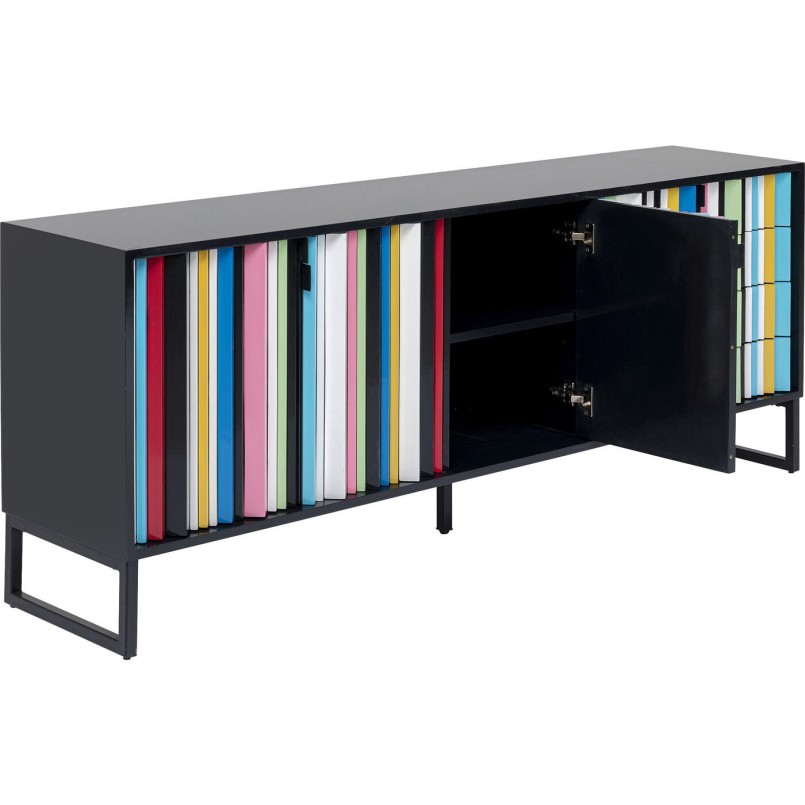 Multicolored design sideboard - Concertina - Kare Design