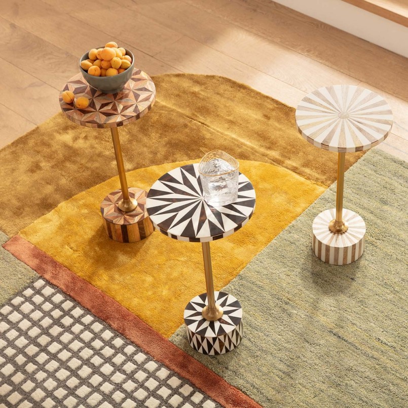 Tapis rétro couleurs chaudes - Seventy - Kare Design