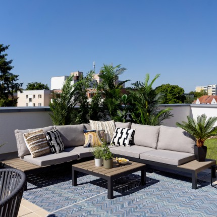 Outdoor Set Holiday black Kare Design