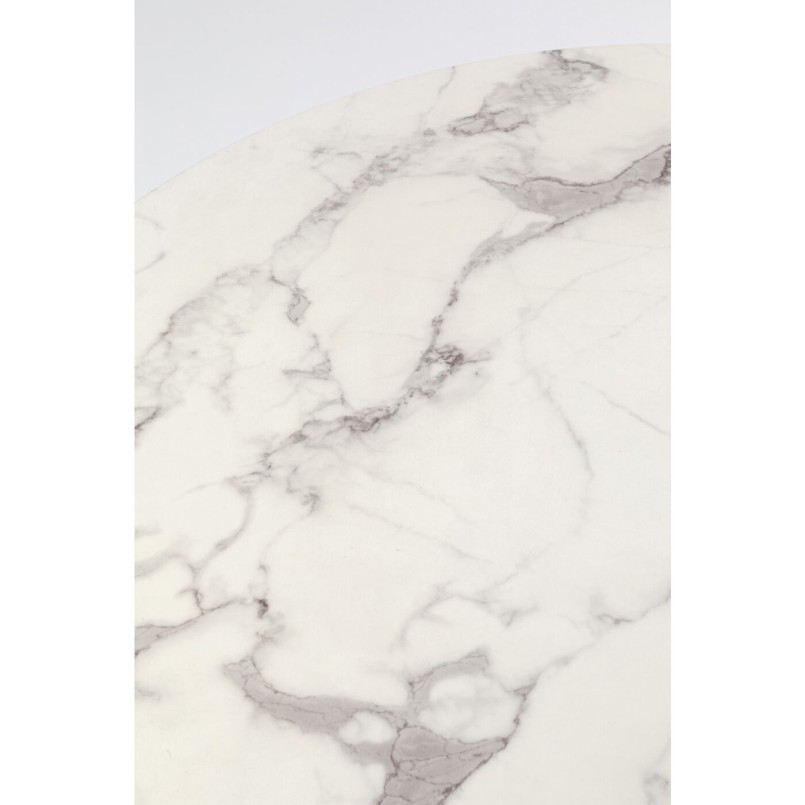 White marble-effect tabletop - Schickeria - Kare Design