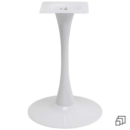 Pied de table en acier blanc - Schickeria - Kare Design