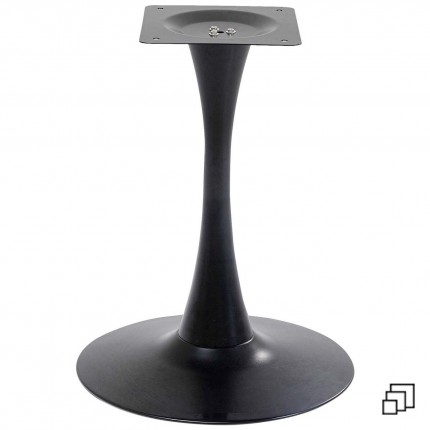 Pied de table Schickeria noir Kare Design