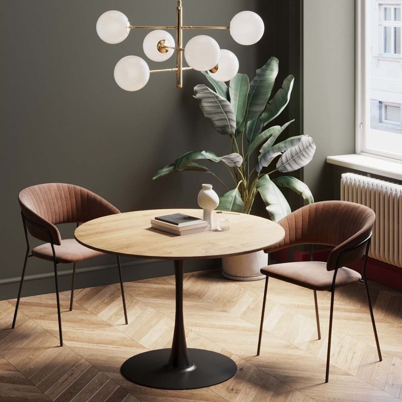 Plateau de table imitation chêne - Schickeria - Kare Design