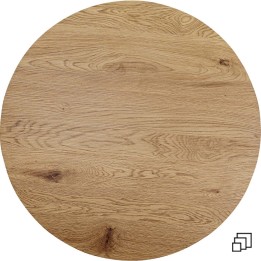 Imitation oak tabletop - Schickeria - Kare Design
