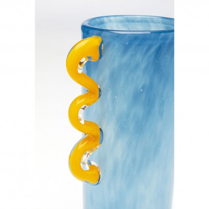 Vase Manici bleu 29cm Kare Design