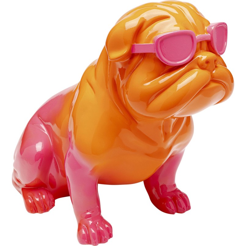 Figurine décorative Fashion Dog pink 37cm