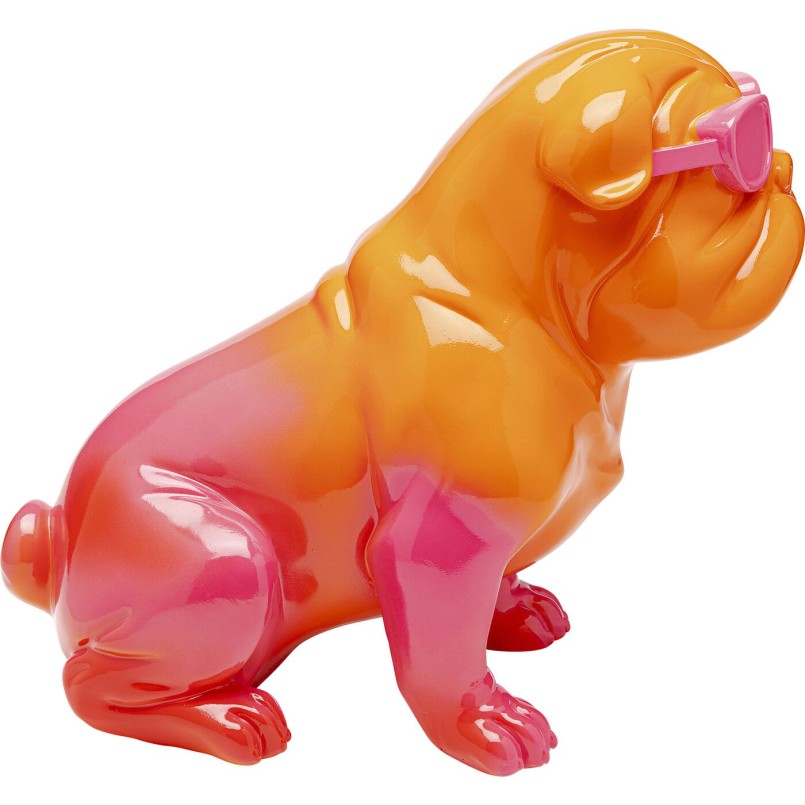 Figurine décorative Fashion Dog pink 37cm