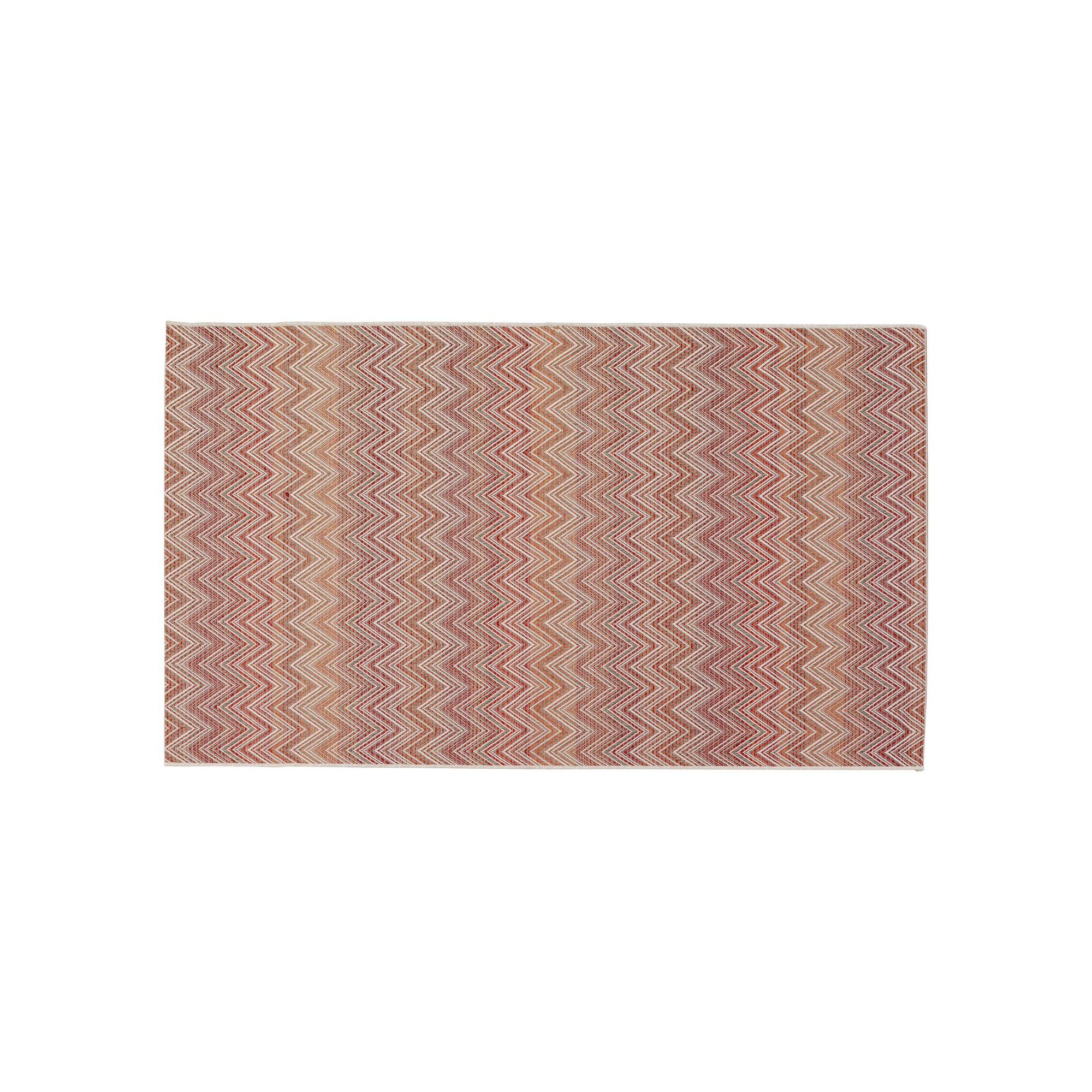 Tapis outdoor Zigzag rouge 230x330cm