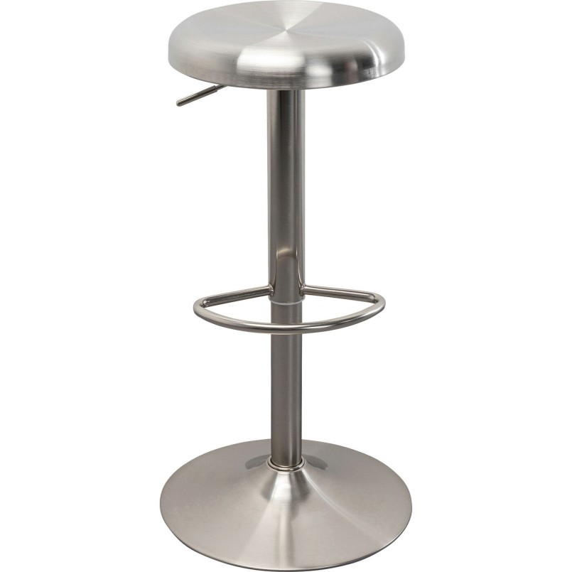 Tabouret bar Kalea argenté