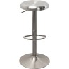 Tabouret bar Kalea argenté