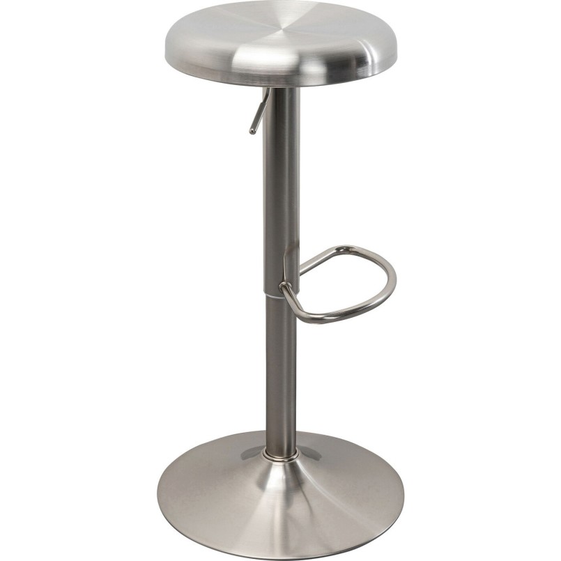 Tabouret bar Kalea argenté
