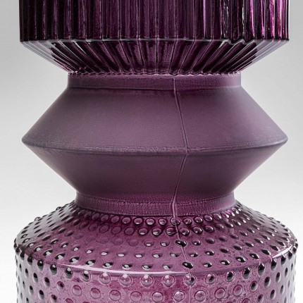 Vase Marvelous Duo violet 36cm Kare Design