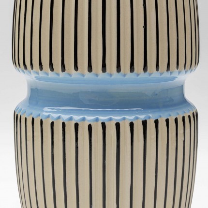 Vase Calabria bleu 31cm Kare Design