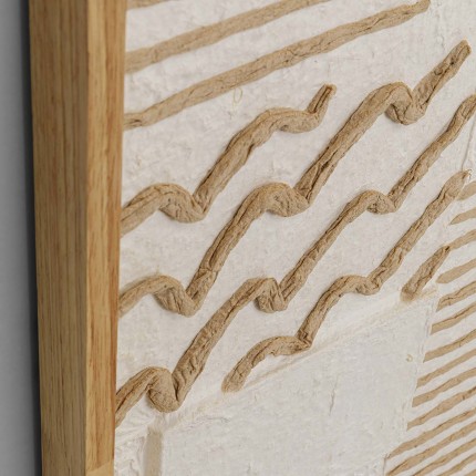 Tableau Sandy Waves 81x122cm Kare Design