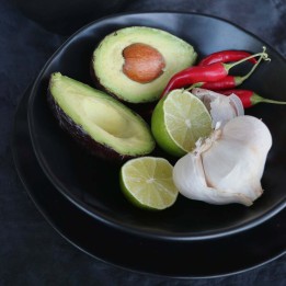 Bowls Organic Ø15cm black (4/set) Kare Design