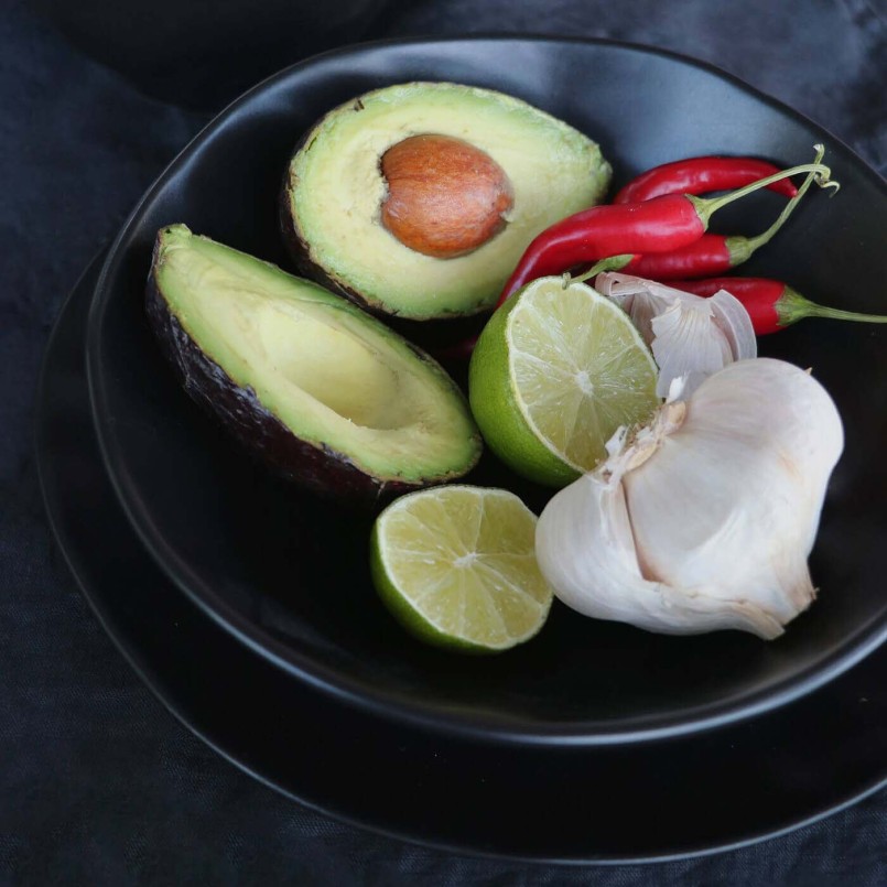 Bowls Organic Ø15cm black (4/set) Kare Design