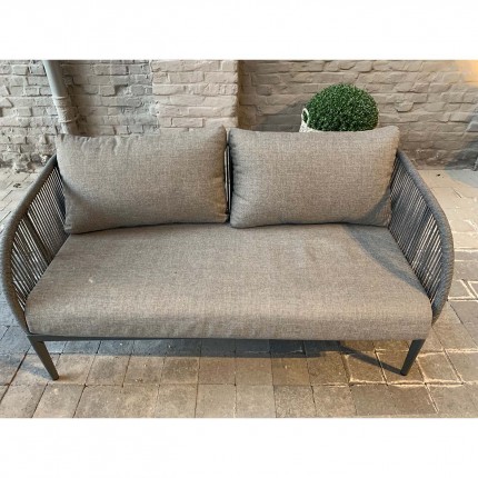 Salon de jardin Parka gris anthracite Gescova