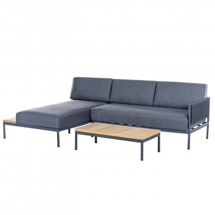 Outdoor Set Alba charcoal grey Kare Design