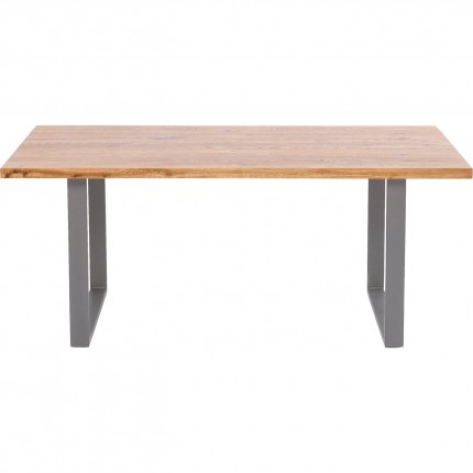Table Jackie 160x80cm chêne acier Kare Design