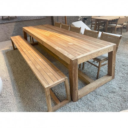 Table de jardin Hermosa 300x100cm Gescova