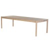 Solid teak garden table - Tunis - Gescova