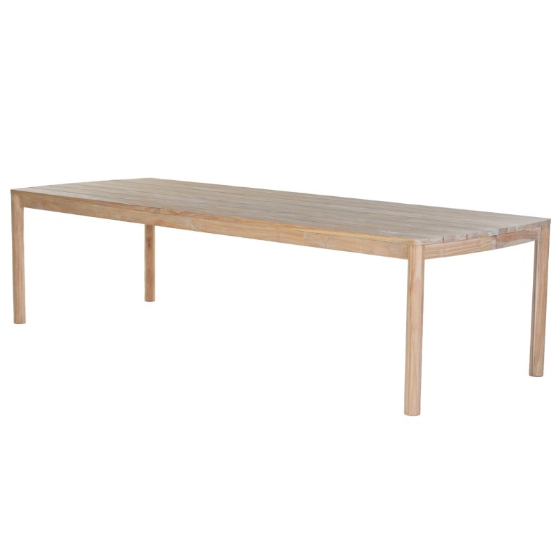 Table de jardin en teck massif - Tunis - Gescova