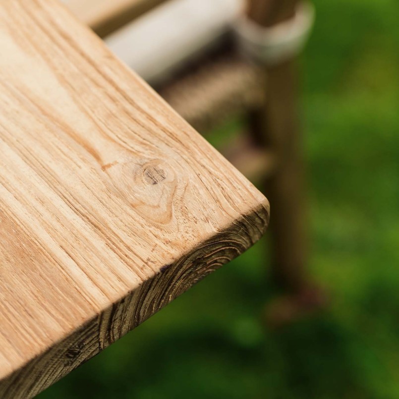 Table de jardin en teck recyclé - Ibiza - Kare Design