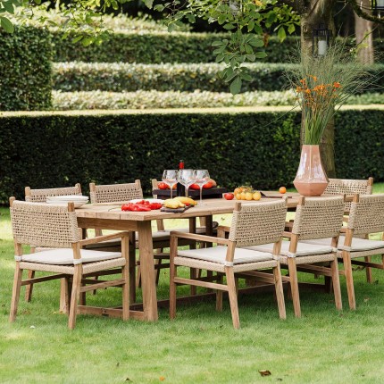 Table de jardin Ibiza 300x110cm Gescova