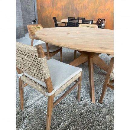 Table de jardin ronde Java 165cm Gescova