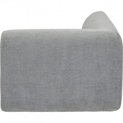 Assise droite d'angle canapé Lucca gris Kare Design