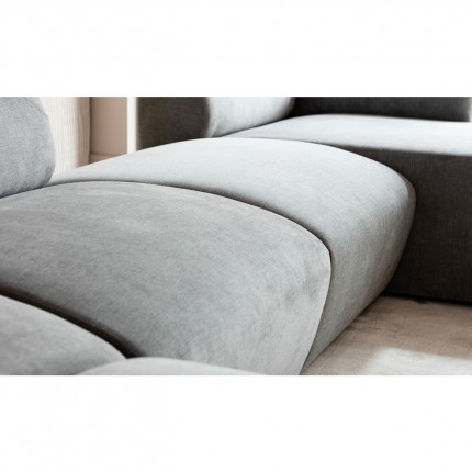 Assise centrale canapé Lucca gris Kare Design