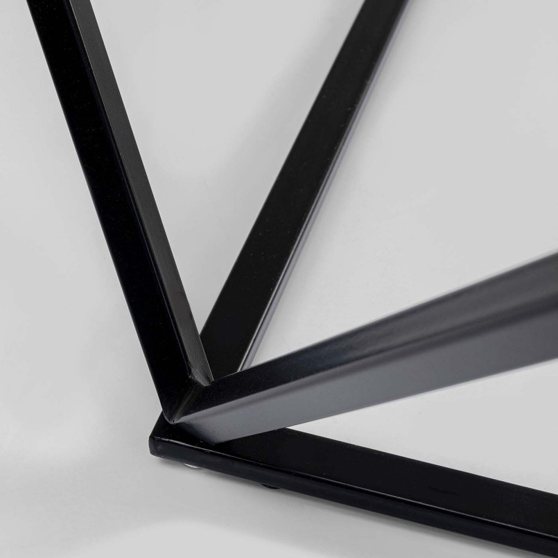 Black contemporary coffee table - Cristallo - Kare Design